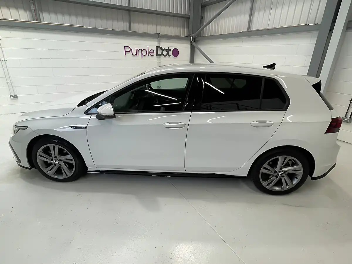Used 2023 Volkswagen Golf R-Line White - Interior and Exterior details 6