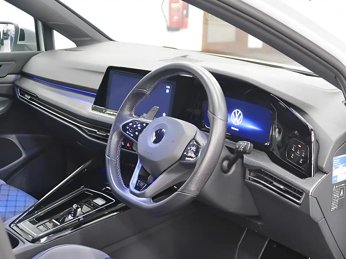 Used 2023 Volkswagen Golf R White - Interior and Exterior details 11