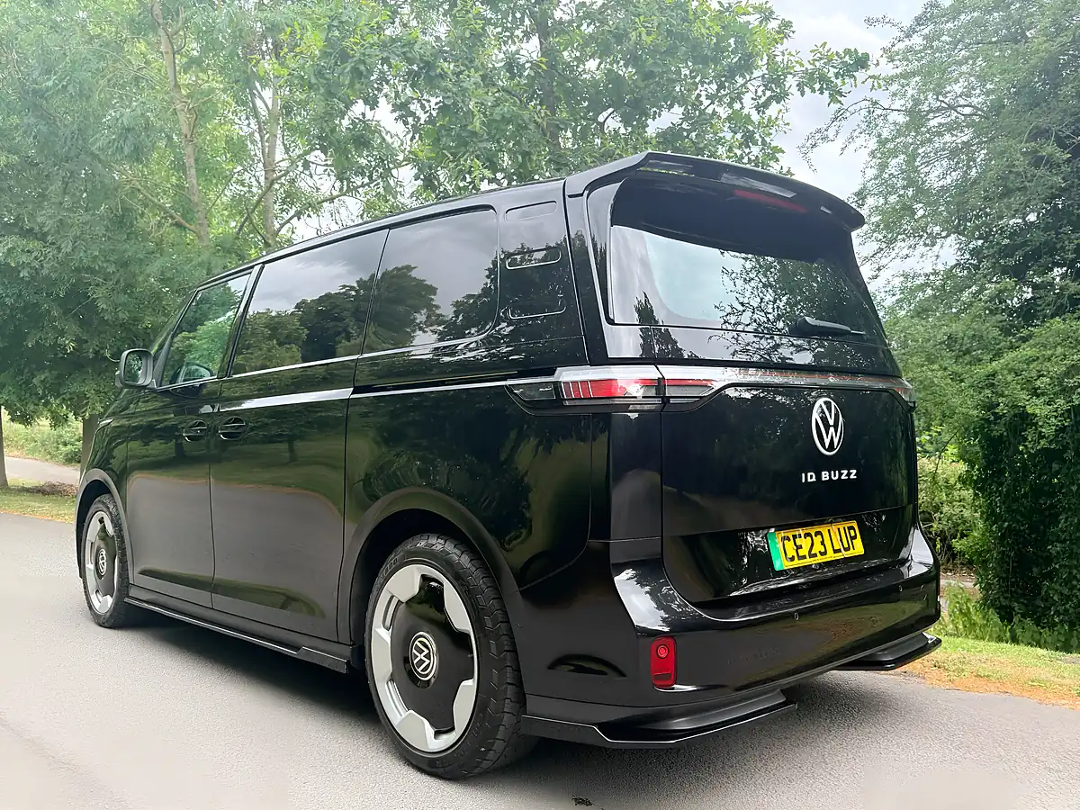 Used 2023 Volkswagen Id. Buzz Pro Commerce Plus Panel Van Black - Interior and Exterior details 8