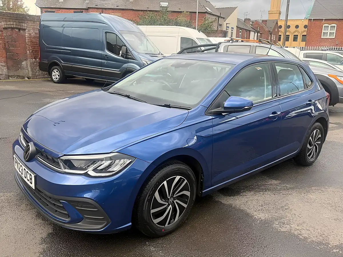 Used 2023 Volkswagen Polo Life Blue - Interior and Exterior details 2