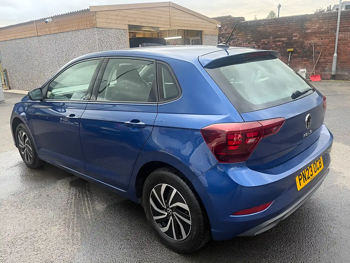 Used 2023 Volkswagen Polo Life Blue - Interior and Exterior details 4