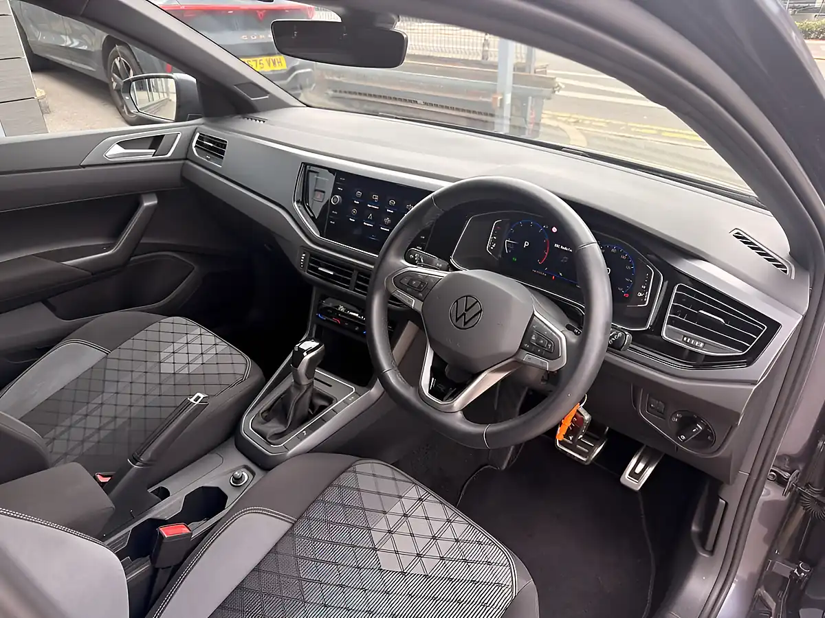 Used 2023 Volkswagen Polo R-Line Grey - Interior and Exterior details 5