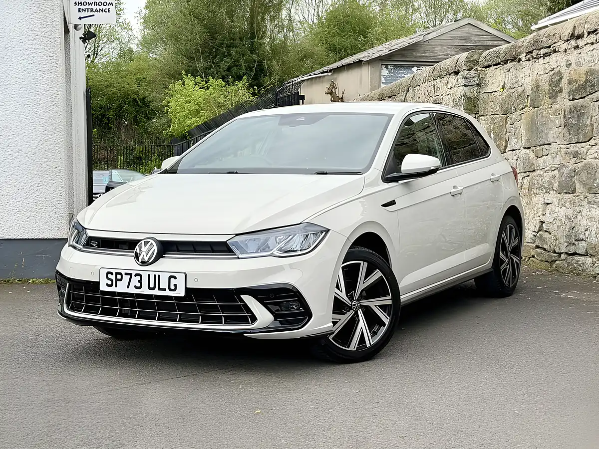 Used 2023 Volkswagen Polo R-Line Grey - Interior and Exterior details 4