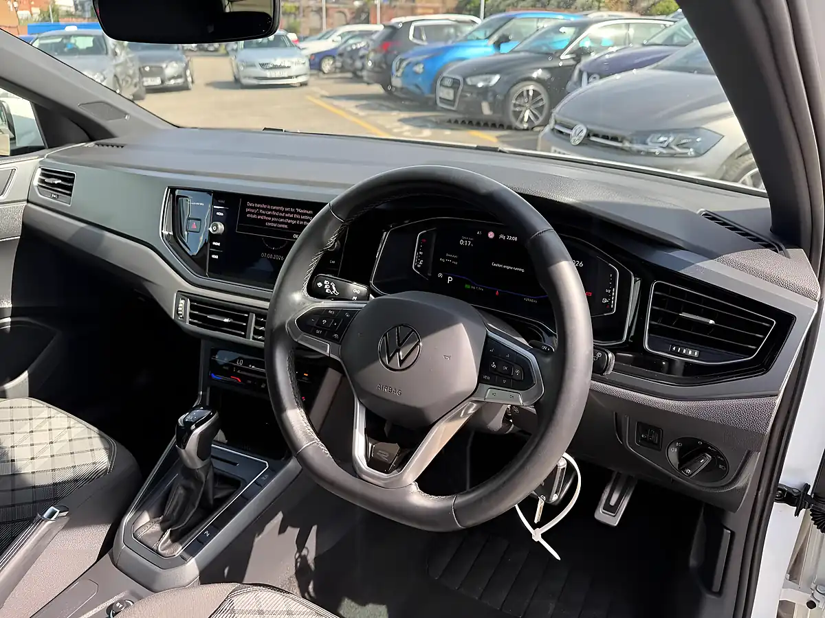 Used 2023 Volkswagen Polo R-Line White - Interior and Exterior details 11