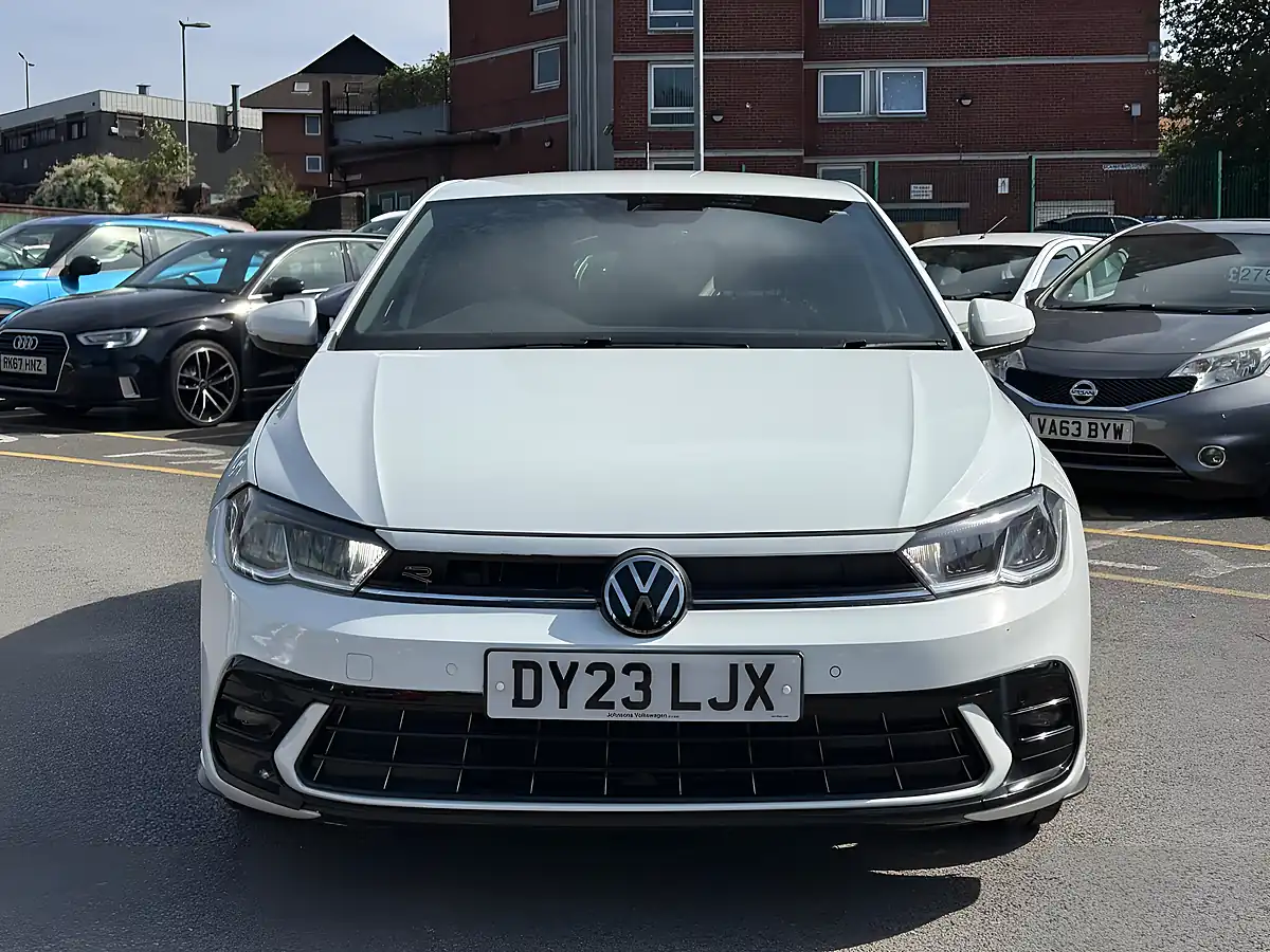Used 2023 Volkswagen Polo R-Line White - Interior and Exterior details 2