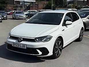 Used 2023 Volkswagen Polo R-Line White - Interior and Exterior details 3