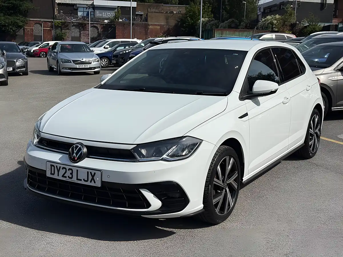 Used 2023 Volkswagen Polo R-Line White - Interior and Exterior details 3