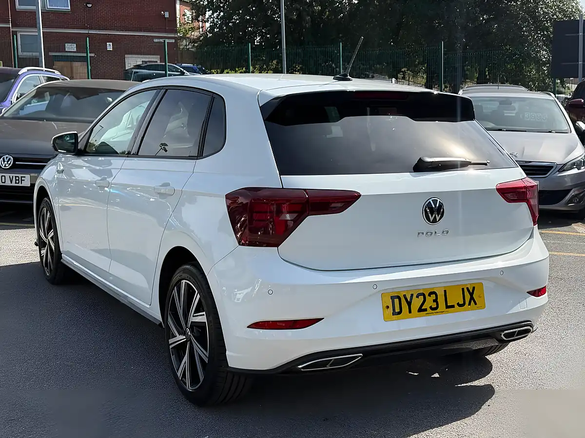 Used 2023 Volkswagen Polo R-Line White - Interior and Exterior details 4