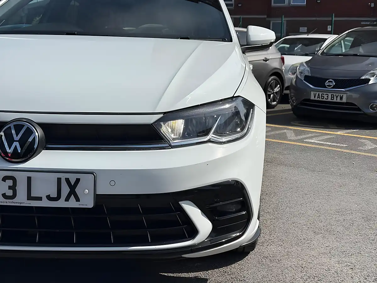 Used 2023 Volkswagen Polo R-Line White - Interior and Exterior details 6