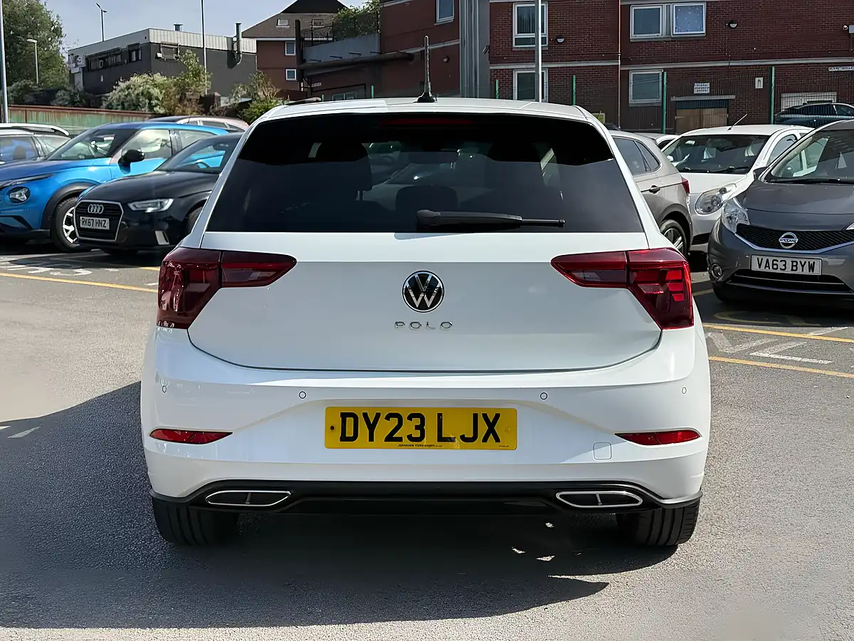 Used 2023 Volkswagen Polo R-Line White - Interior and Exterior details 8