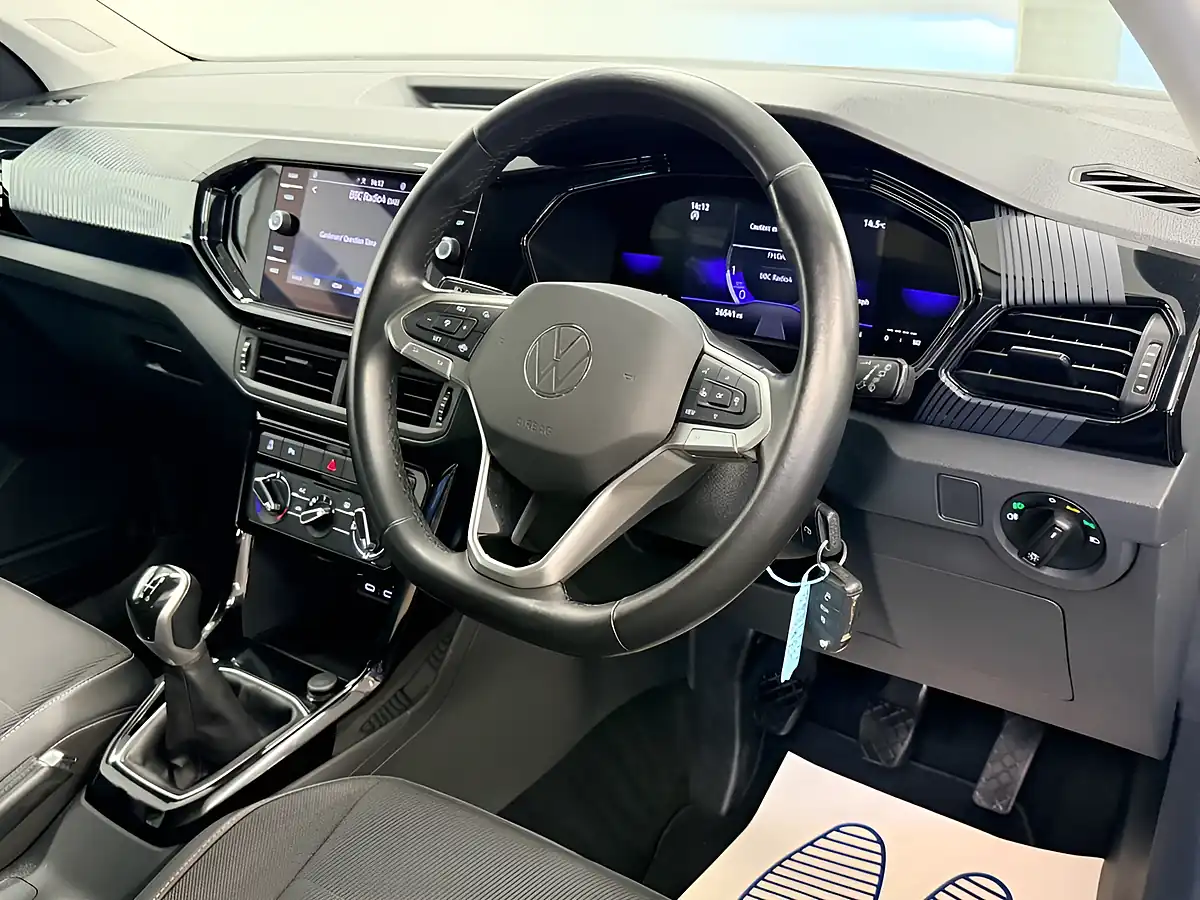 Used 2023 Volkswagen T-Cross Black Edition Ascot Grey - Interior and Exterior details 17