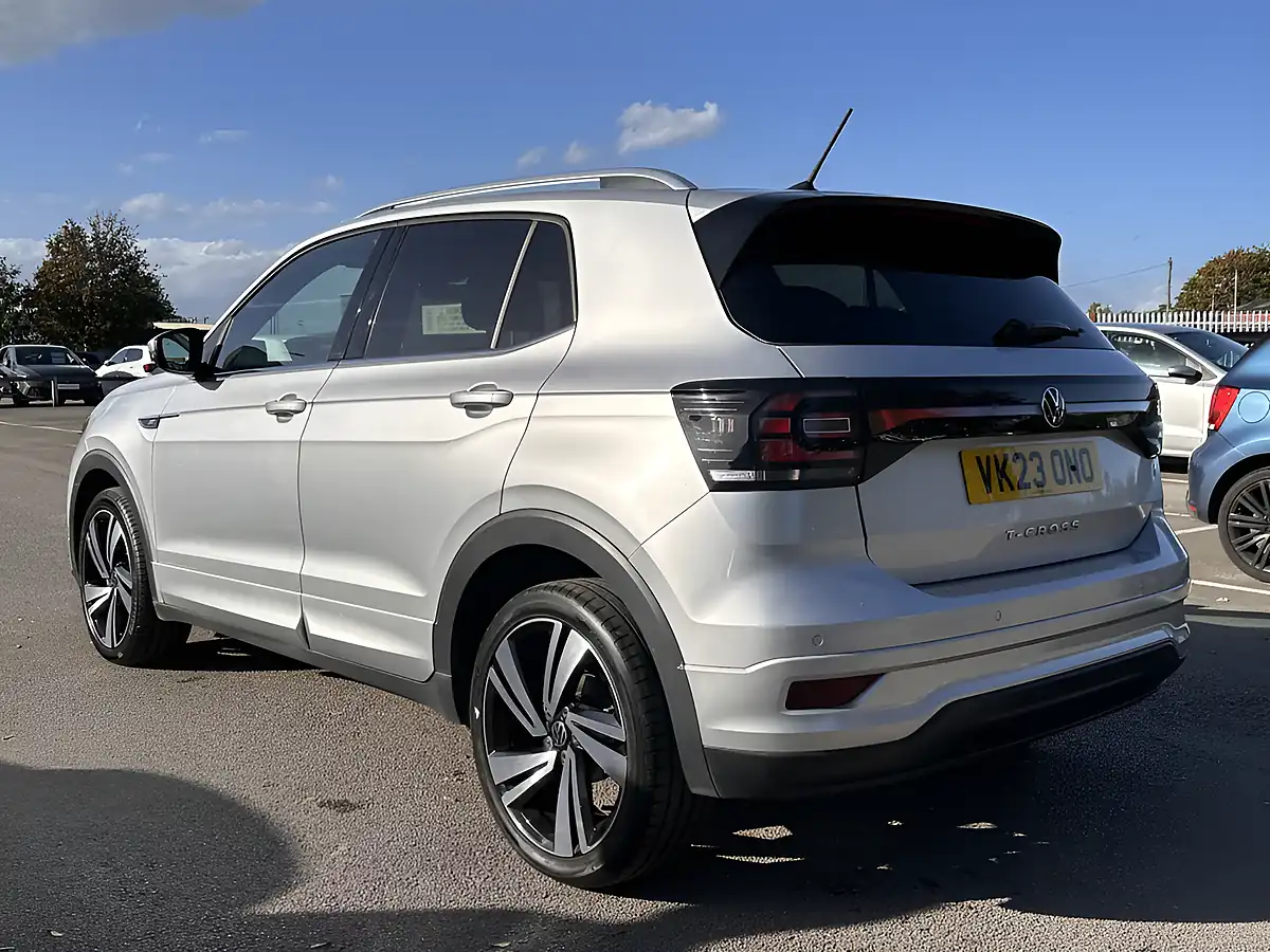 Used 2023 Volkswagen T-Cross R-Line Silver - Interior and Exterior details 3