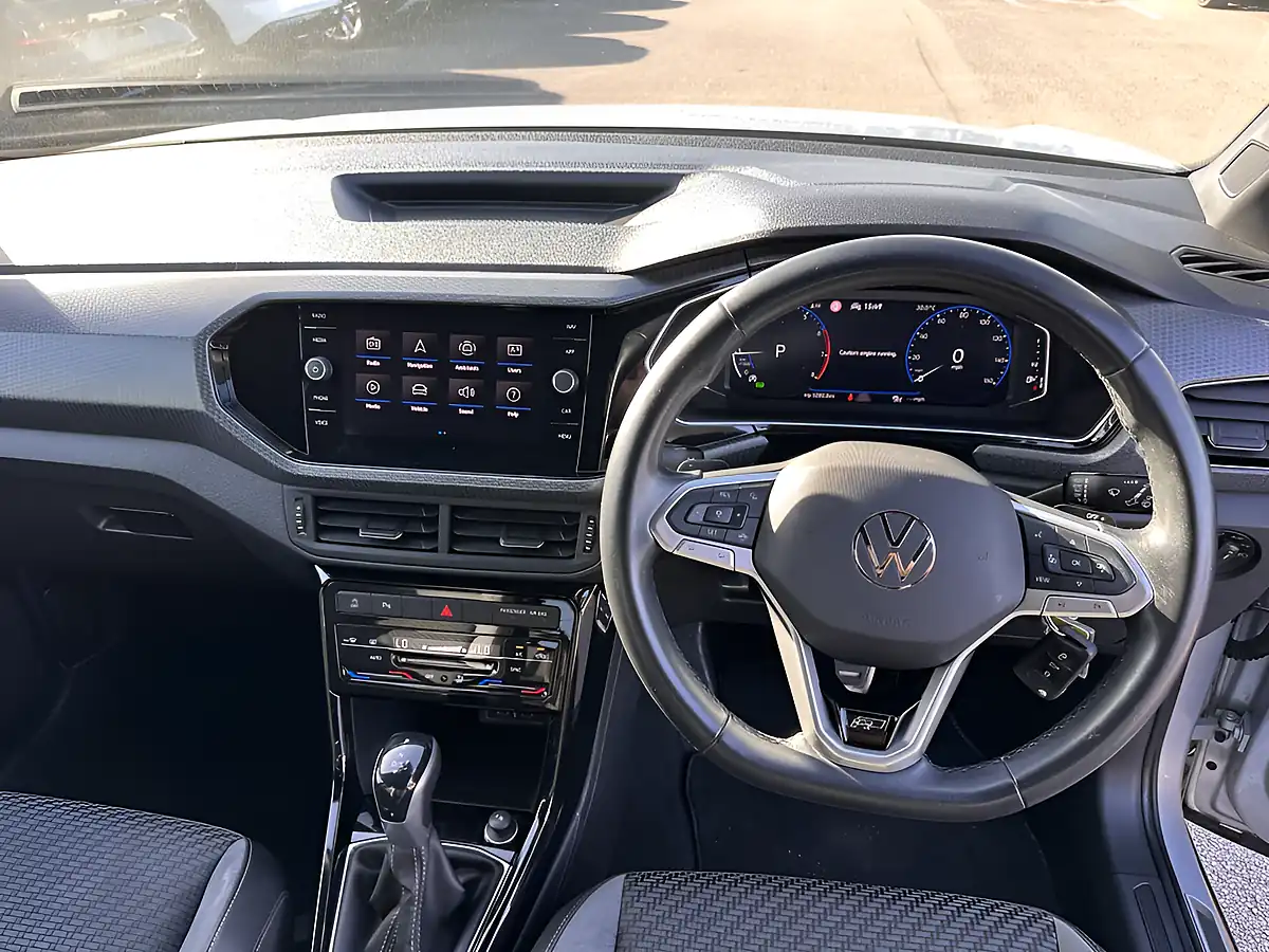 Used 2023 Volkswagen T-Cross R-Line Silver - Interior and Exterior details 8