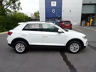 Used 2023 Volkswagen T-Roc Life Pure White - Interior and Exterior details 3