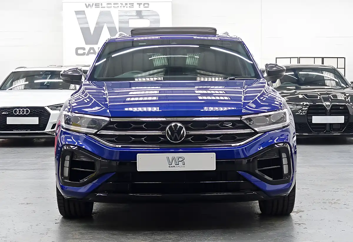 Used 2023 Volkswagen T-Roc R Blue - Interior and Exterior details 2