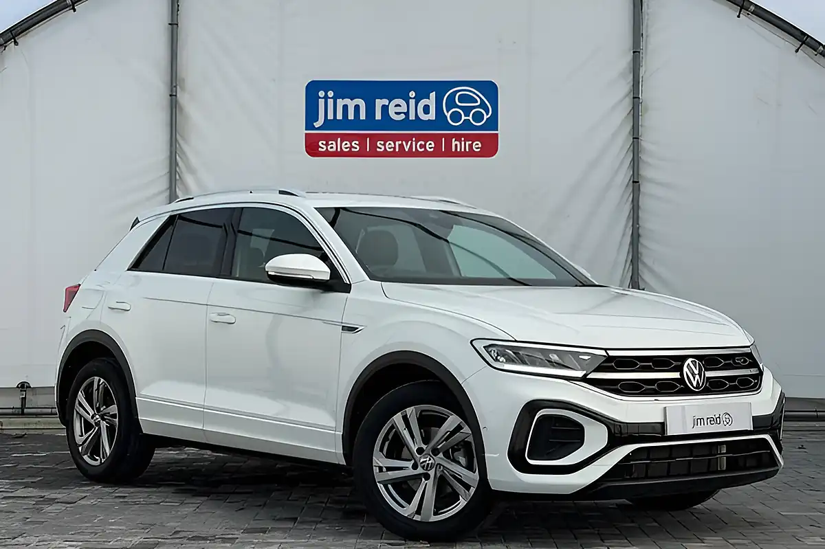 Used 2023 Volkswagen T-Roc R-Line White - Front View