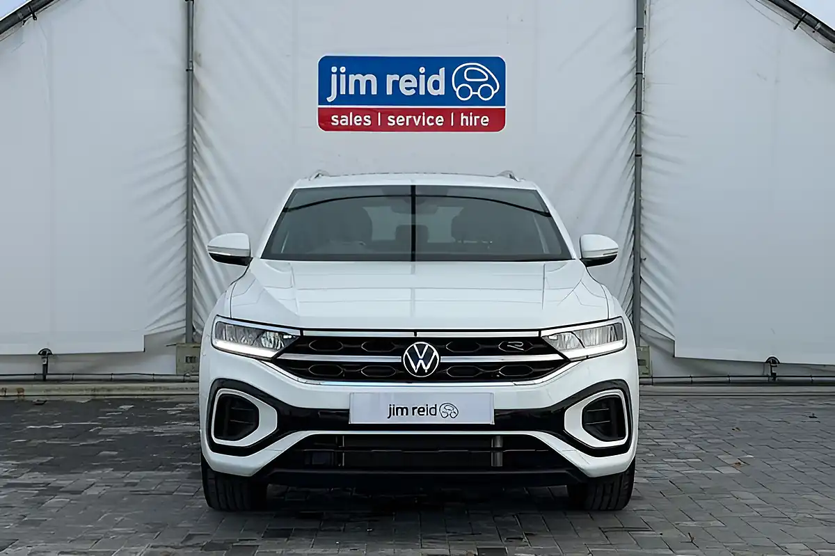 Used 2023 Volkswagen T-Roc R-Line White - Interior and Exterior details 2