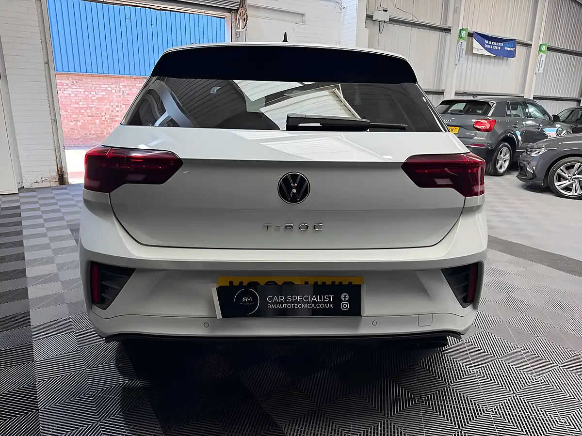 Used 2023 Volkswagen T-Roc R-Line White - Interior and Exterior details 9