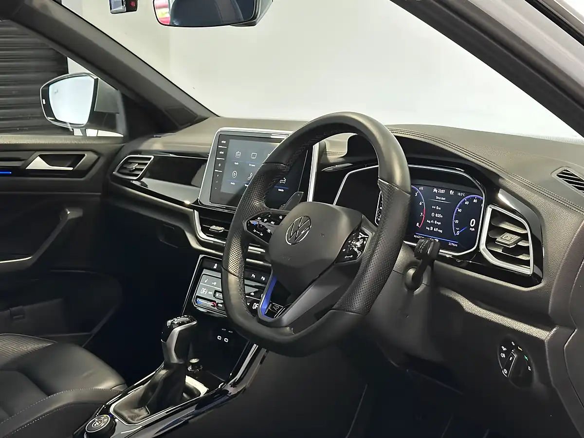Used 2023 Volkswagen T-Roc R Pure White With Black Roof - Interior and Exterior details 2