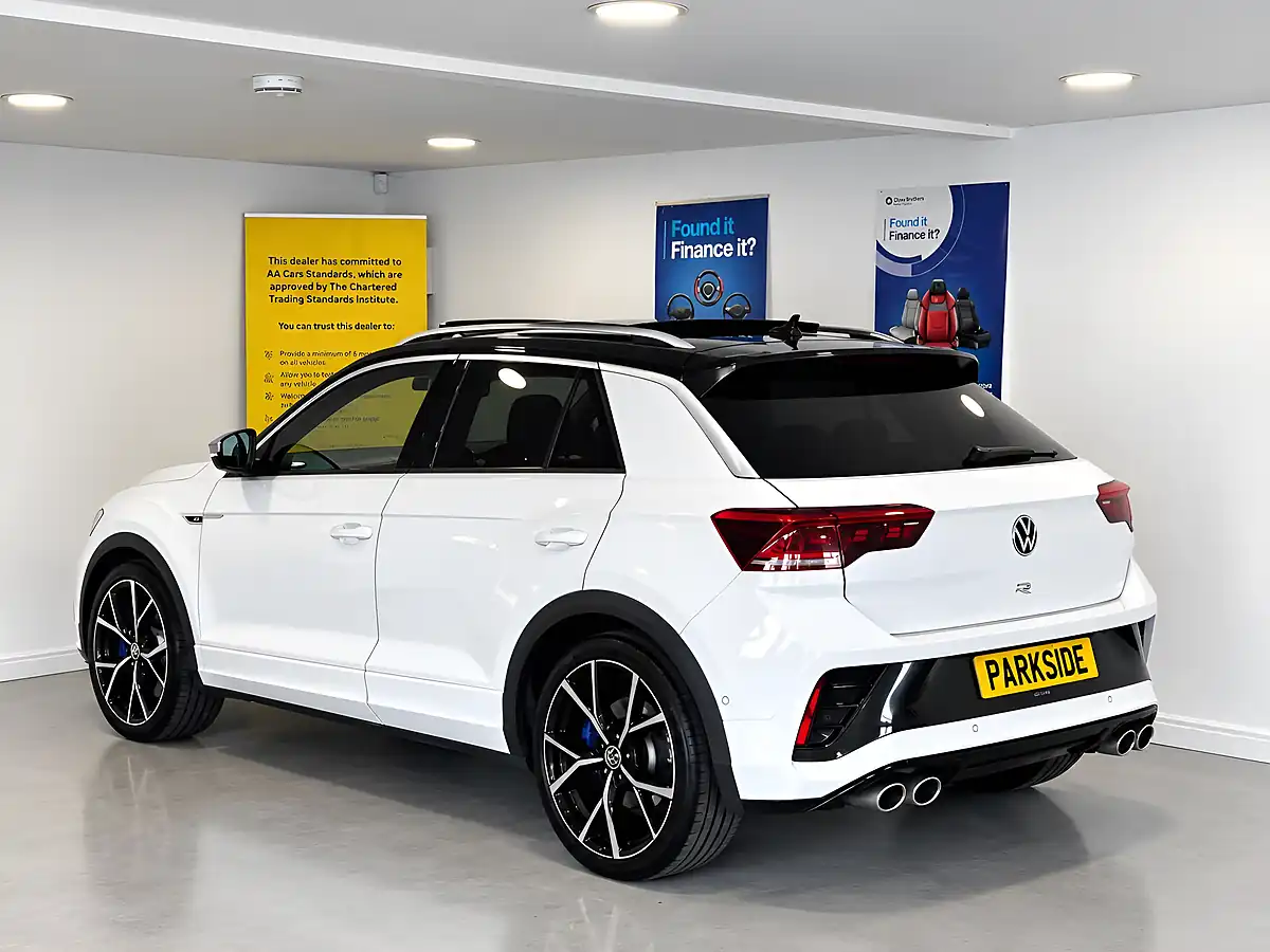 Used 2023 Volkswagen T-Roc R Pure White With Black Roof - Interior and Exterior details 4