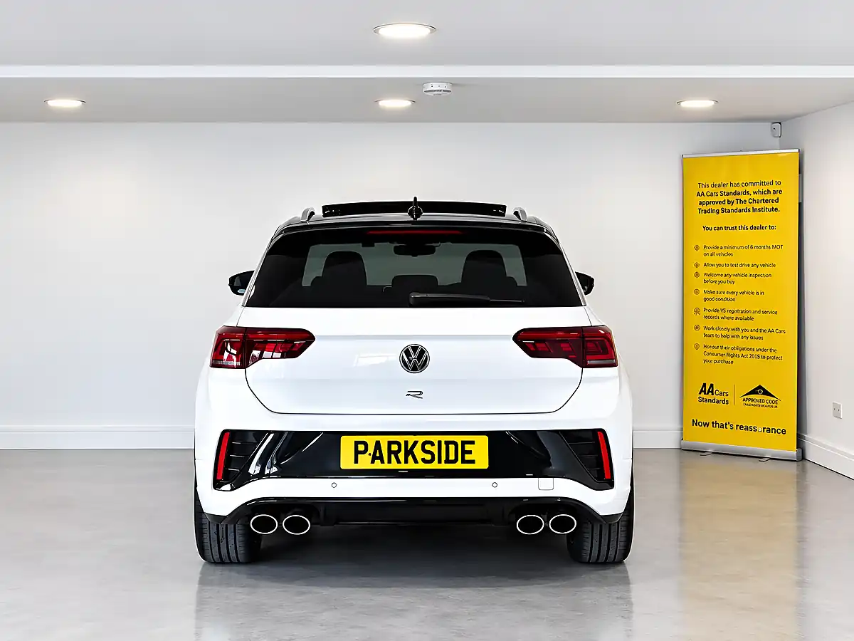 Used 2023 Volkswagen T-Roc R Pure White With Black Roof - Interior and Exterior details 6