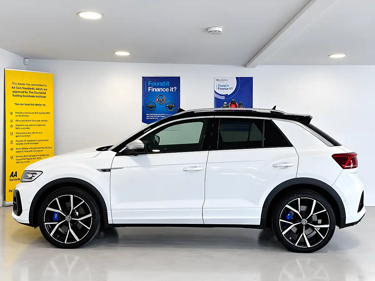 Used 2023 Volkswagen T-Roc R Pure White With Black Roof - Interior and Exterior details 9