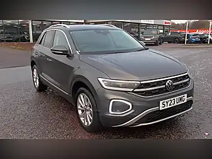 Used 2023 Volkswagen T-Roc Style Grey - Interior and Exterior details 2