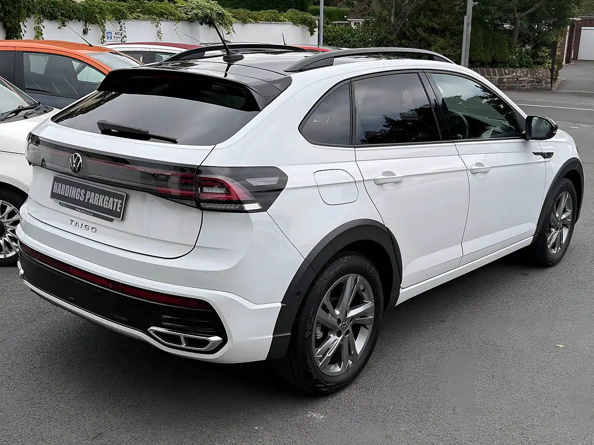 Used 2023 Volkswagen Taigo R-Line White With Black Roof - Interior and Exterior details 16