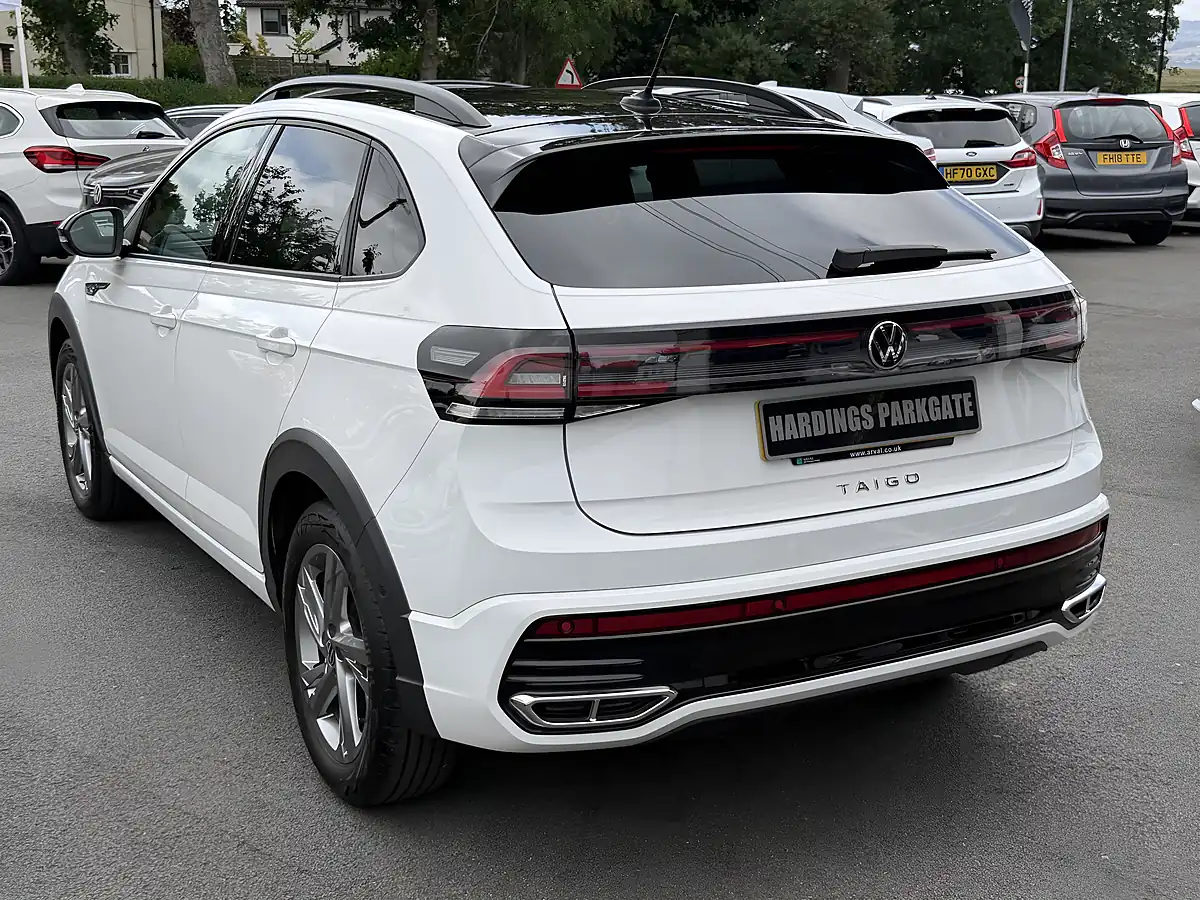 Used 2023 Volkswagen Taigo R-Line White With Black Roof - Interior and Exterior details 17