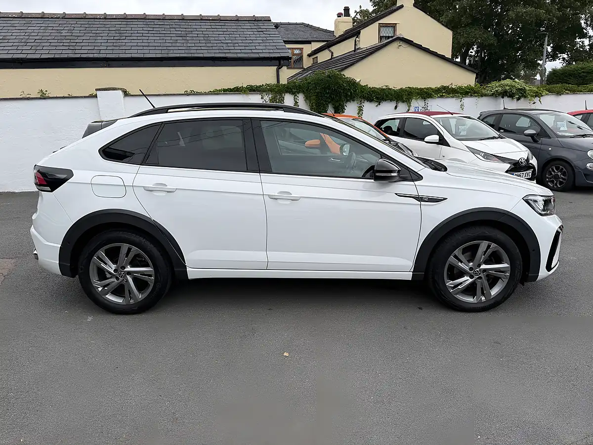 Used 2023 Volkswagen Taigo R-Line White With Black Roof - Interior and Exterior details 3