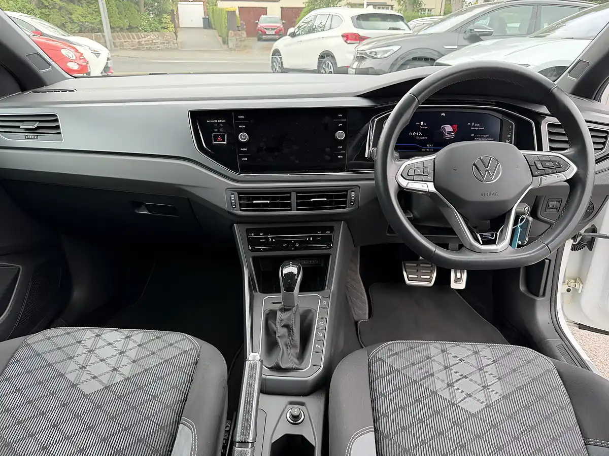 Used 2023 Volkswagen Taigo R-Line White With Black Roof - Interior and Exterior details 5