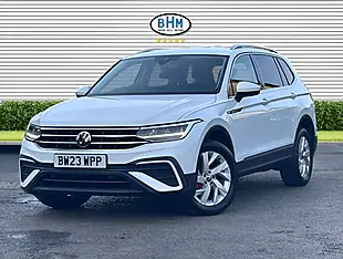 Used 2023 Volkswagen Tiguan Allspace Life Candy White - Interior and Exterior details 7