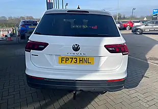 Used 2023 Volkswagen Tiguan Allspace Life White - Interior and Exterior details 8