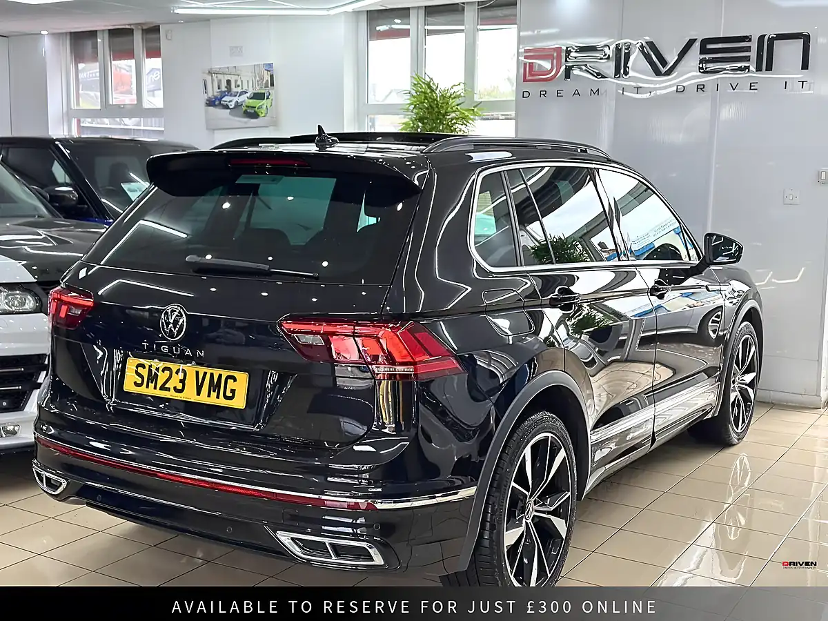 Used 2023 Volkswagen Tiguan R-Line Black - Interior and Exterior details 10