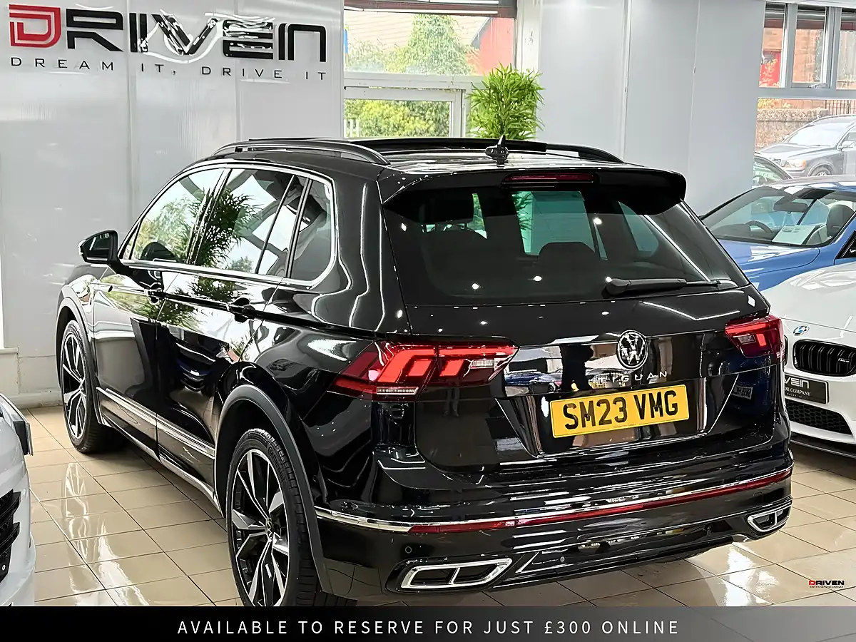 Used 2023 Volkswagen Tiguan R-Line Black - Interior and Exterior details 2