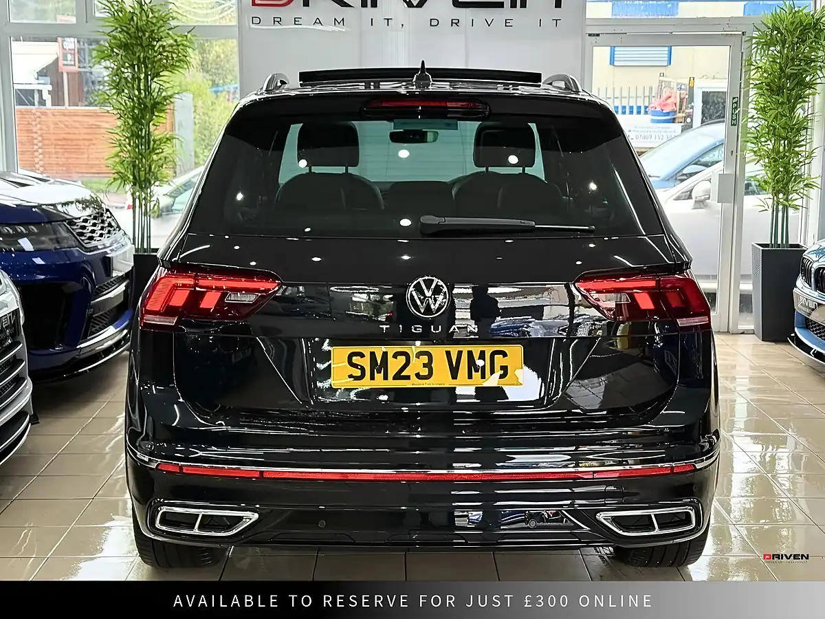 Used 2023 Volkswagen Tiguan R-Line Black - Interior and Exterior details 9