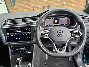 Used 2023 Volkswagen Tiguan R-Line Blue - Interior and Exterior details 19