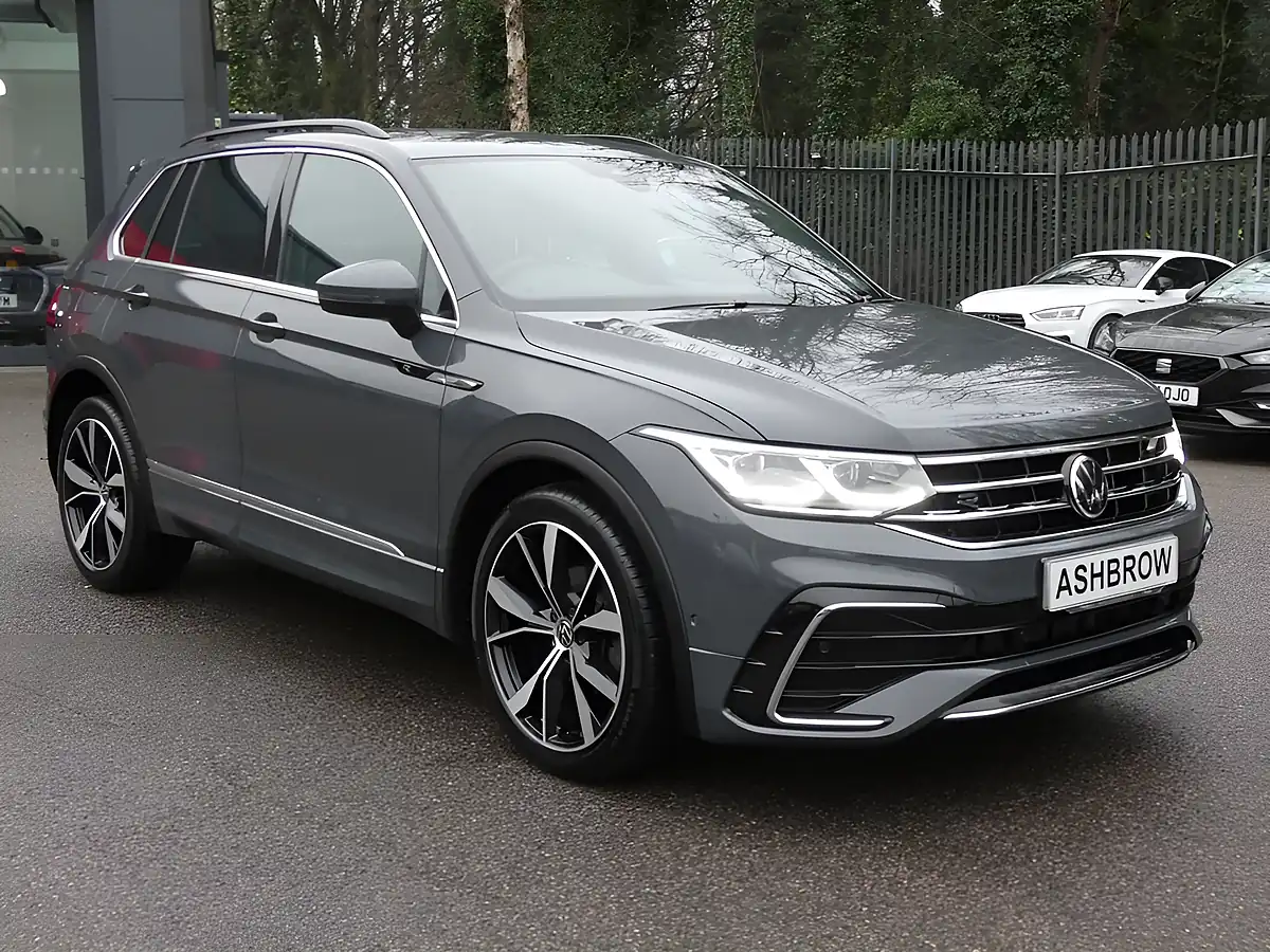 Used 2023 Volkswagen Tiguan R-Line Dolphin Grey Metallic - Interior and Exterior details 3