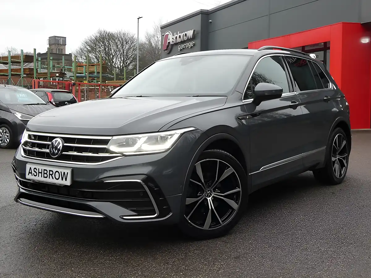 Used 2023 Volkswagen Tiguan R-Line Dolphin Grey Metallic - Interior and Exterior details 5