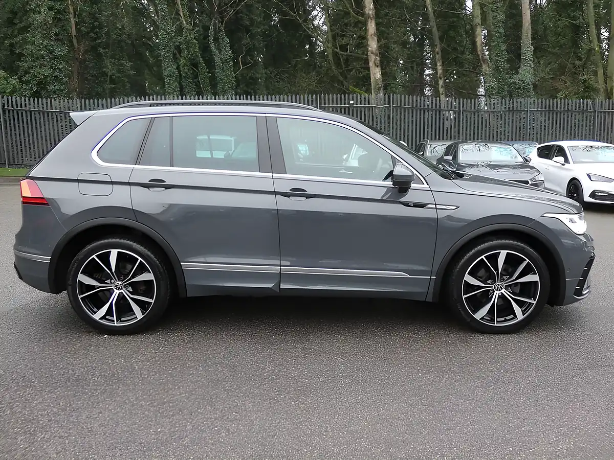 Used 2023 Volkswagen Tiguan R-Line Dolphin Grey Metallic - Interior and Exterior details 7
