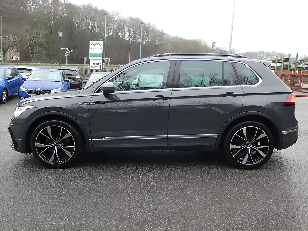 Used 2023 Volkswagen Tiguan R-Line Dolphin Grey Metallic - Interior and Exterior details 8