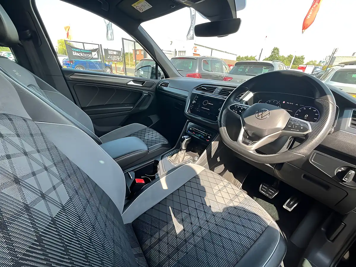 Used 2023 Volkswagen Tiguan R-Line Edition Deep Black - Interior and Exterior details 10