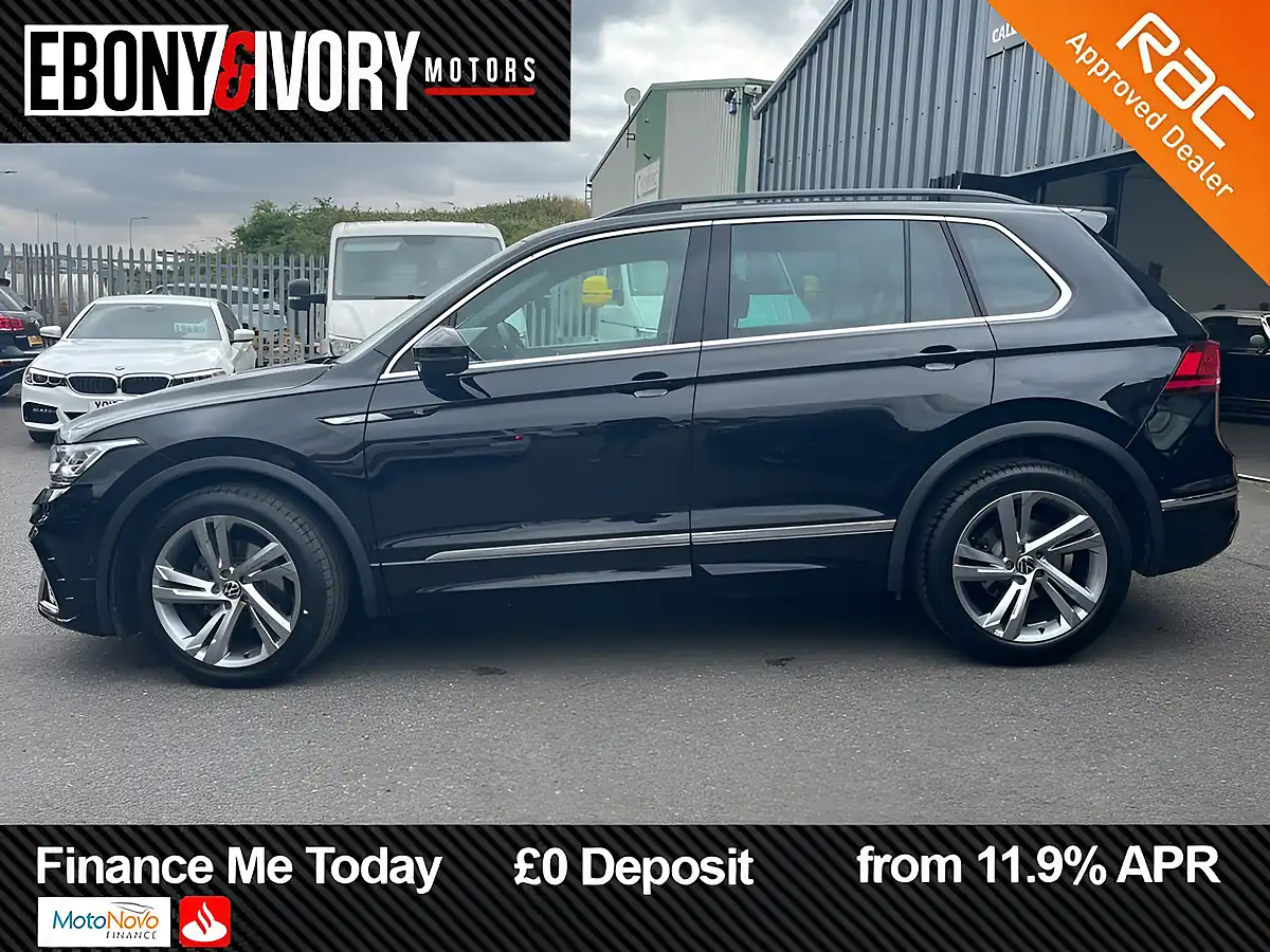Used 2023 Volkswagen Tiguan R-Line Edition Deep Black - Interior and Exterior details 2
