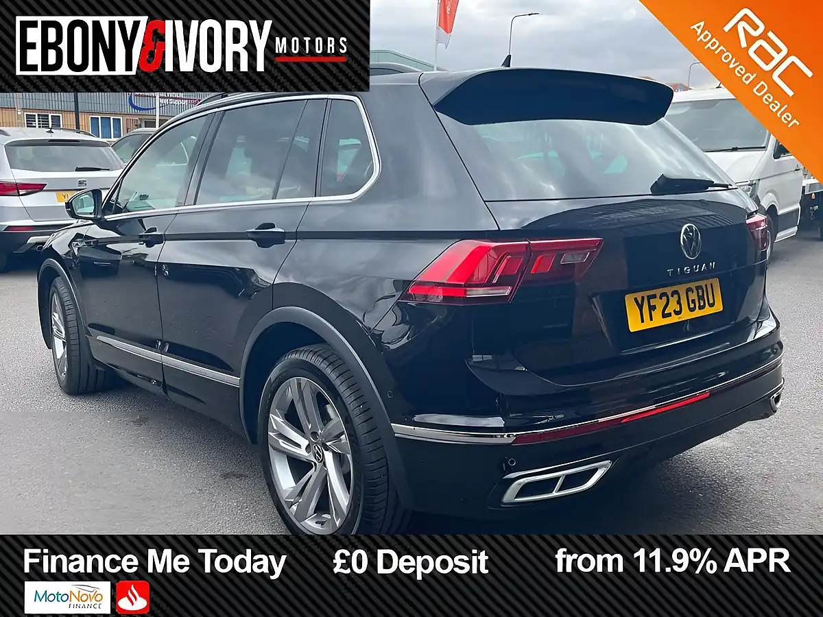 Used 2023 Volkswagen Tiguan R-Line Edition Deep Black - Interior and Exterior details 3