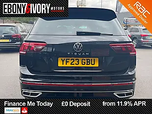 Used 2023 Volkswagen Tiguan R-Line Edition Deep Black - Interior and Exterior details 4