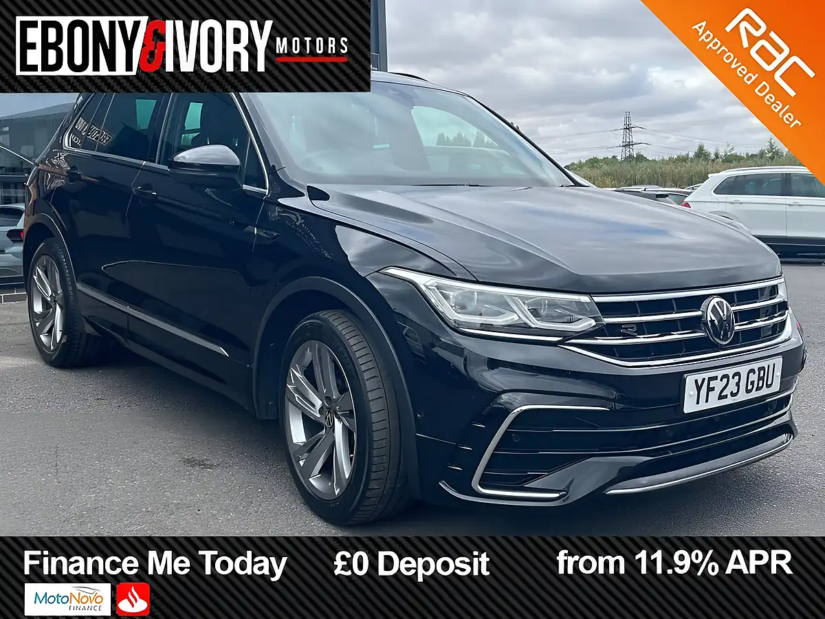 Used 2023 Volkswagen Tiguan R-Line Edition Deep Black - Interior and Exterior details 7