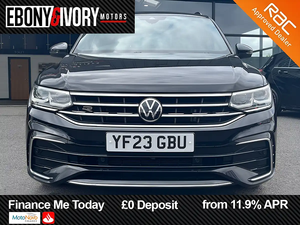 Used 2023 Volkswagen Tiguan R-Line Edition Deep Black - Interior and Exterior details 8
