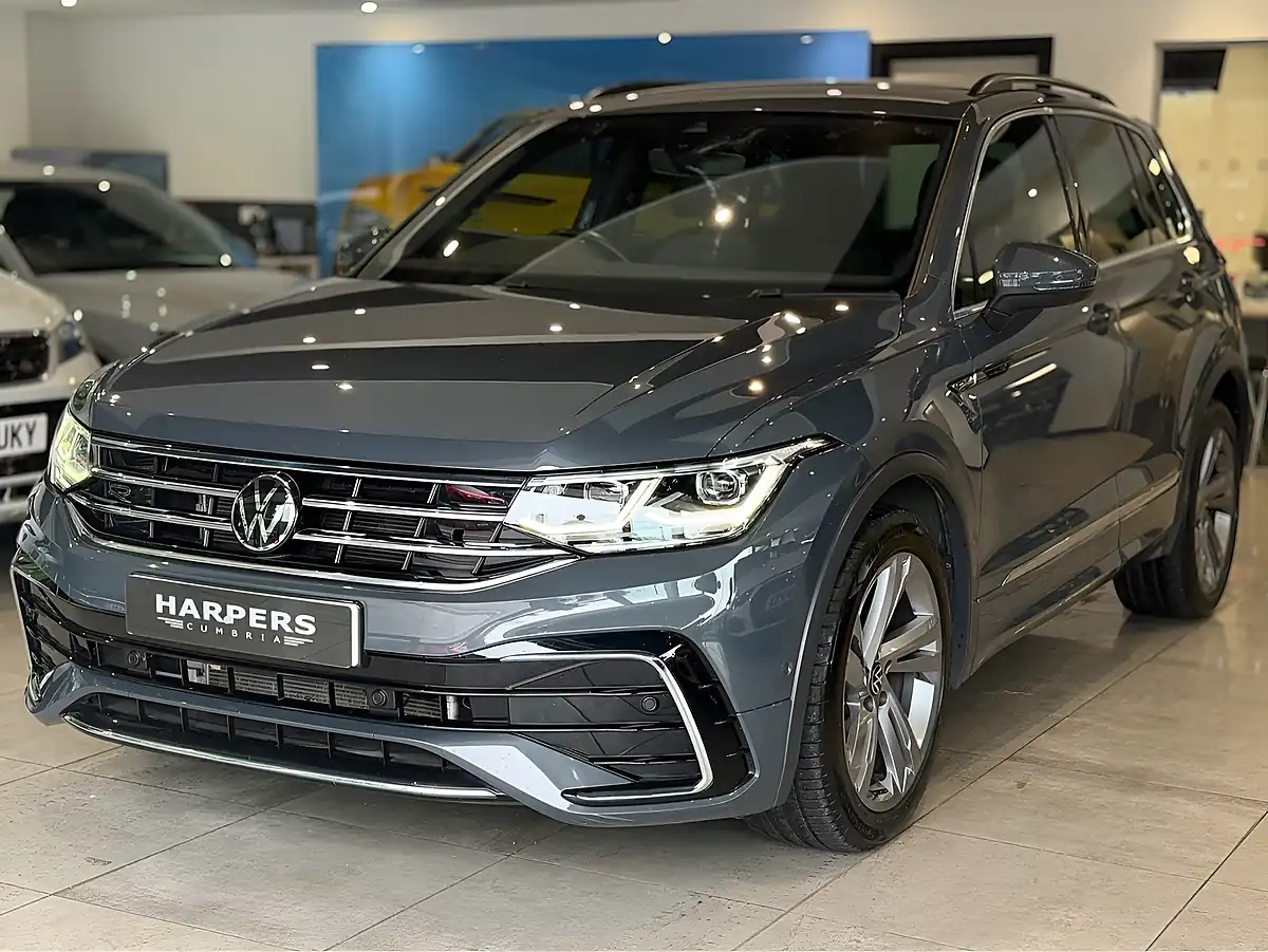 Used 2023 Volkswagen Tiguan R-Line Edition Grey - Interior and Exterior details 3