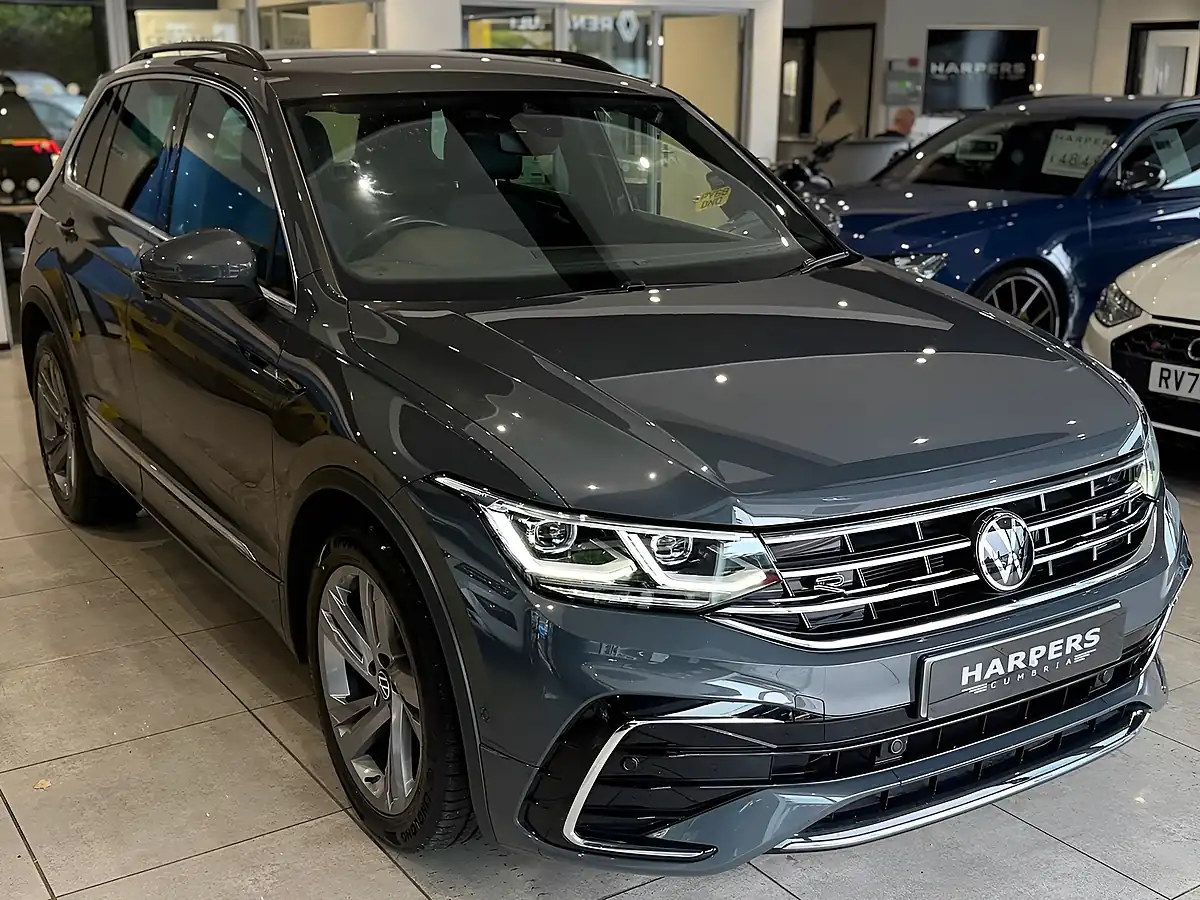 Used 2023 Volkswagen Tiguan R-Line Edition Grey - Interior and Exterior details 9