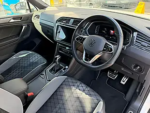 Used 2023 Volkswagen Tiguan R-Line Edition White - Interior and Exterior details 12